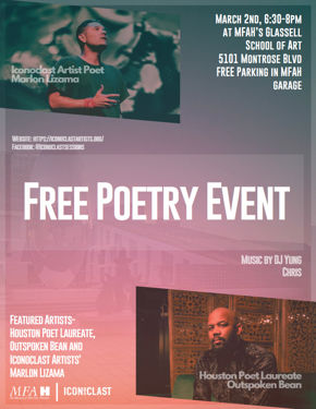 Iconoclast Poetry Event 2023