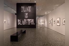Icons of Style (installation shot) Black Is Beautiful