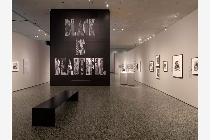 Icons of Style (installation shot) Black Is Beautiful