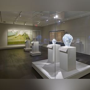 Installation view of the Arts of Korea Gallery