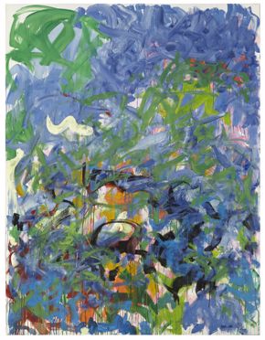Joan Mitchell, Then, Last Time I, 1985, oil on canvas, Fayez S. Sarofim Collection. © Estate of Joan Mitchell