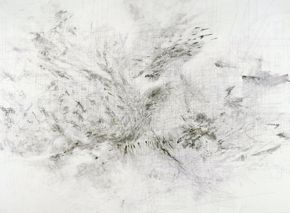 Julie Mehretu, Fragment, 2009, ink and acrylic on canvas
