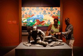 Members Preview of “Kehinde Wiley: An Archaeology of Silence”