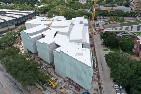 Kinder Building | aerial view