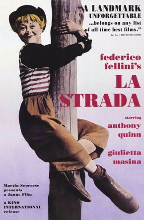 La Strada movie poster