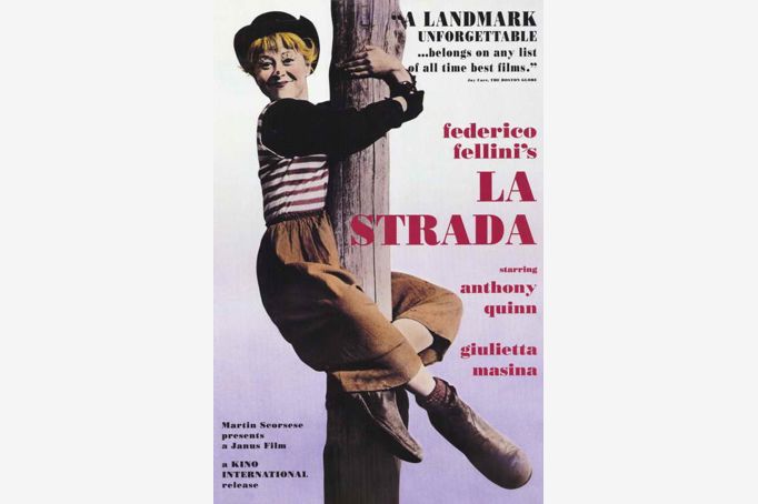 La Strada movie poster