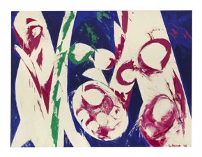 Lee Krasner, The Green Fuse, 1968, oil on canvas