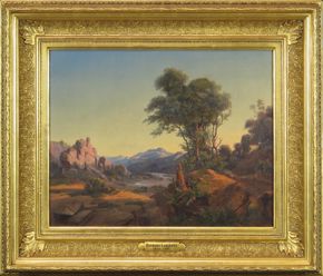 Hermann Lungkwitz, Mason County, c. 1860, oil on canvas