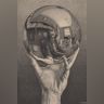 M.C. Escher, Hand with Reflecting Sphere, January 1935, lithograph