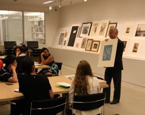 Mellon summer academy 2014 - malcolm in works on paper / college students, interns, fellows, curator