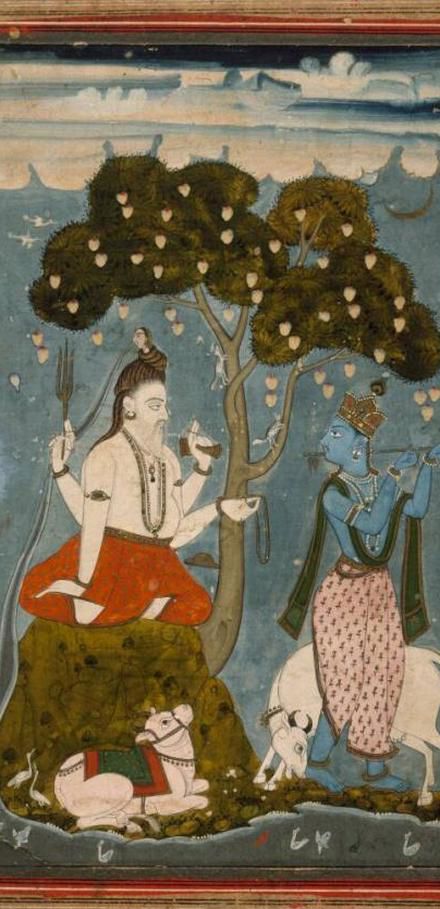 Shiva and Krishna