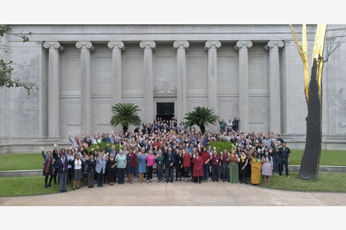 MFAH staff on South Lawn 2018
