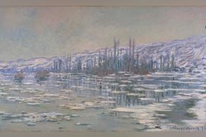 Monet - The Breakup of the Ice 