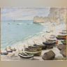 Claude Monet, Boats on the Beach at Etretat, 1883, oil on canvas