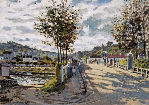 Monet The Seine at Bougival