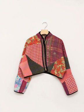 Namai Cropped Red Jacket