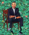 Barack Obama, 2018, by Kehinde Wiley