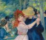 Pierre-Auguste Renoir, Dance at Bougival (detail)