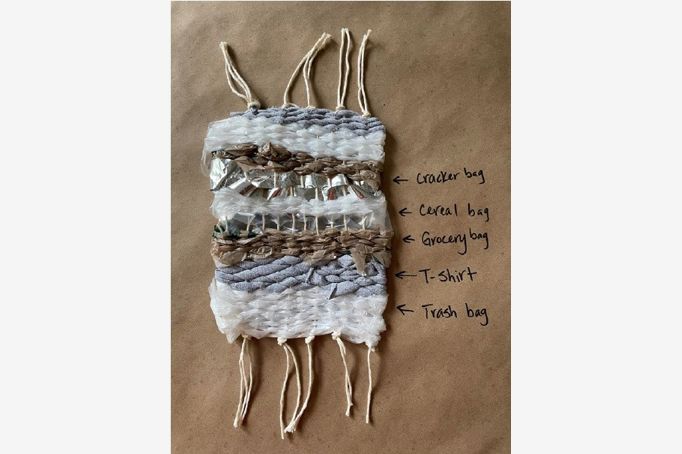 Olga de Amaral art activity (plastic)