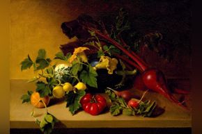 Peale Still Life with Vegetables