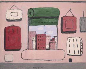 Philip Guston, Open Window, 1969, oil on panel