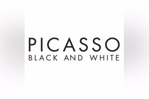 Picasso title treatment (square white)