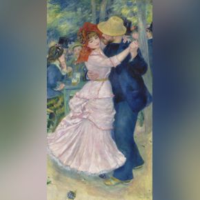 Pierre-Auguste Renoir, Dance at Bougival, 1883, oil on canvas