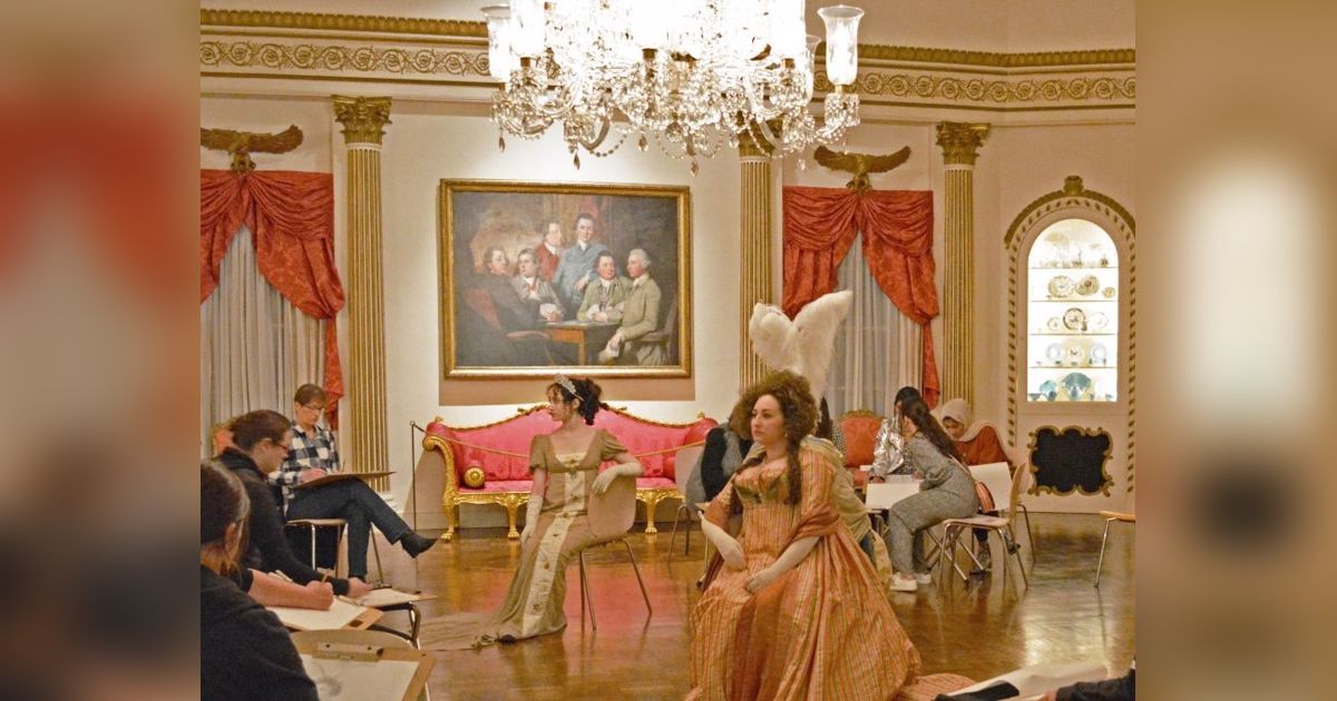 Drawing Salon at Rienzi | The Museum of Fine Arts, Houston