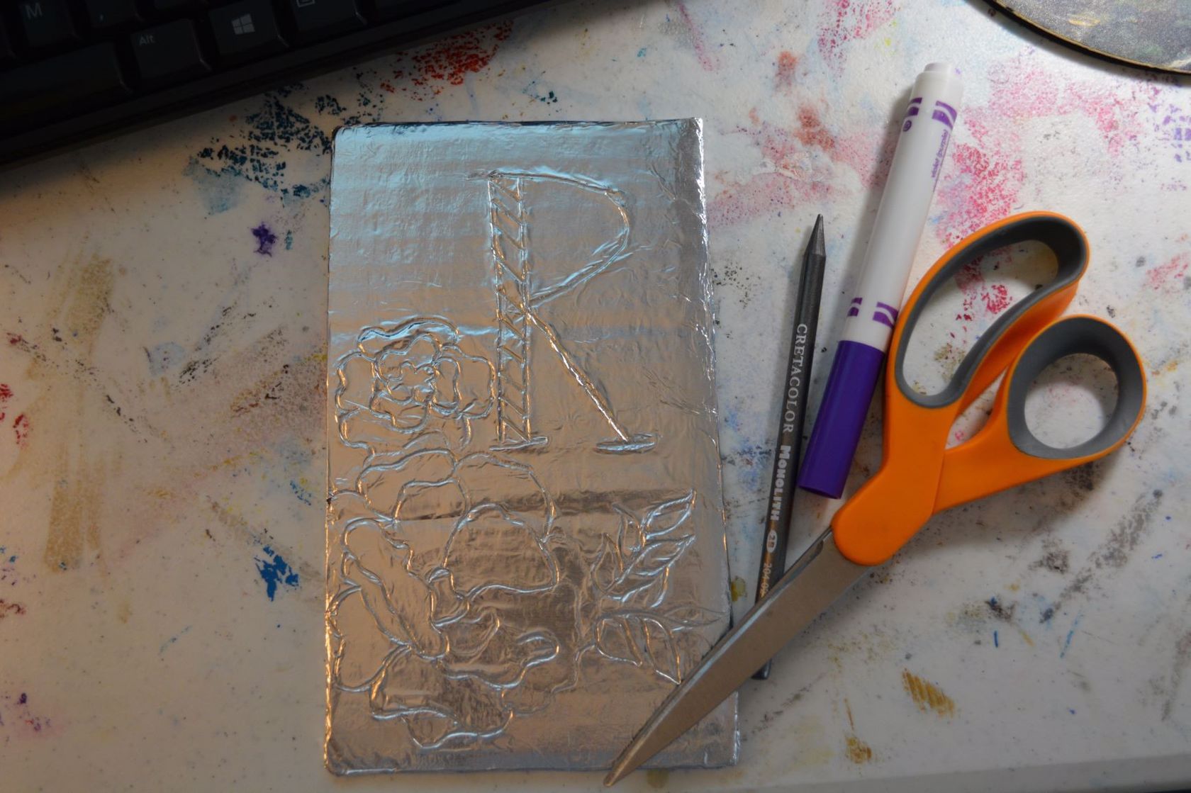 Family Art Activity: Foil Engraving with Rienzi, Inside the MFAH