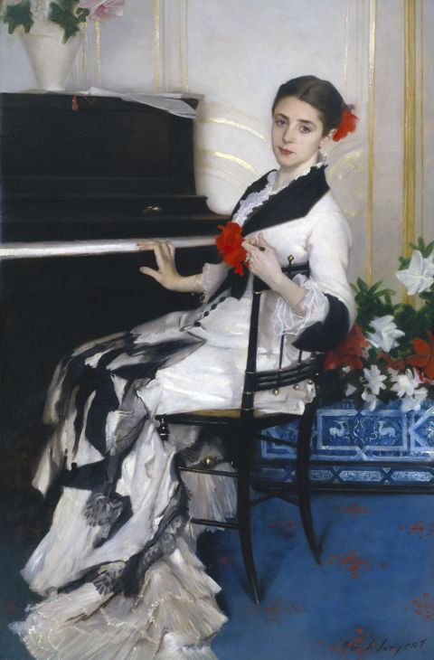 John Singer Sargent, Madame Ramón Subercaseaux, c. 1880–81, oil on canvas