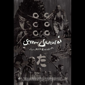 Seven Samurai Flim Poster
