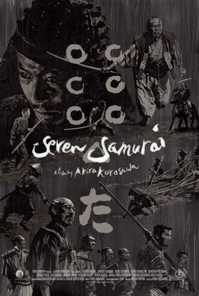Seven Samurai Flim Poster
