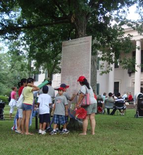 Signing the Declaration of Independence | Bayou Bend July 4