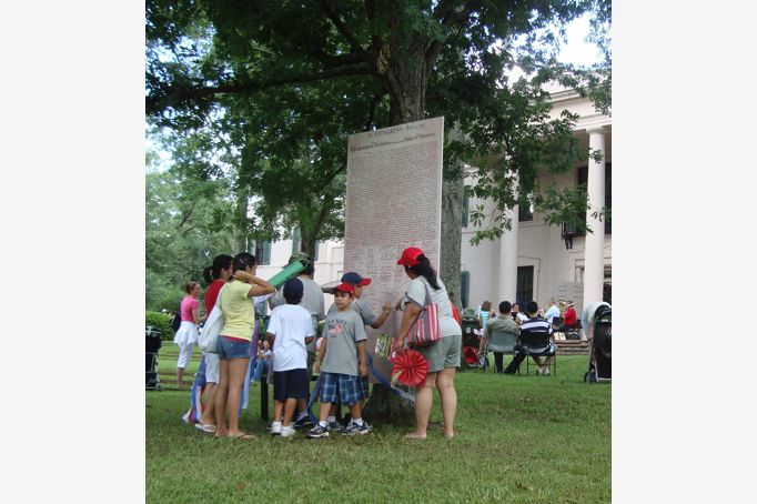 Signing the Declaration of Independence | Bayou Bend July 4