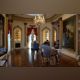 Sketching in the Galleries at Rienzi