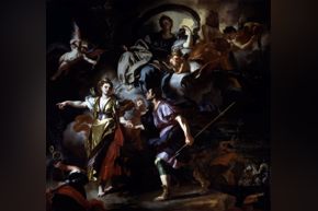 Francesco Solimena, The Royal Hunt of Dido and Aeneas, c. 1712–14, oil on canvas