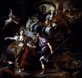 Francesco Solimena, The Royal Hunt of Dido and Aeneas, c. 1712–14, oil on canvas