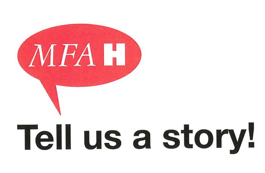 STORY BOOTH BLOG - Tell Us a Story! MFAH logo