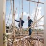 TEMPORARY Big Bambú (Mike & Doug Starn in Rome 2012)