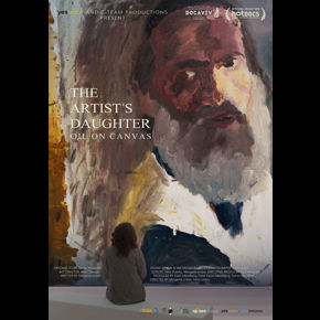 The Artist's Daughter, Oil on Canvas Film Poster