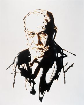 Vik Muniz, Sigmund, 1997–98, silver dye bleach print
