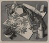 M.C. Escher, Reptiles, March 1943, lithograph