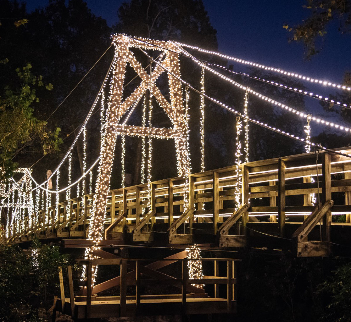 Christmas Village at Bayou Bend