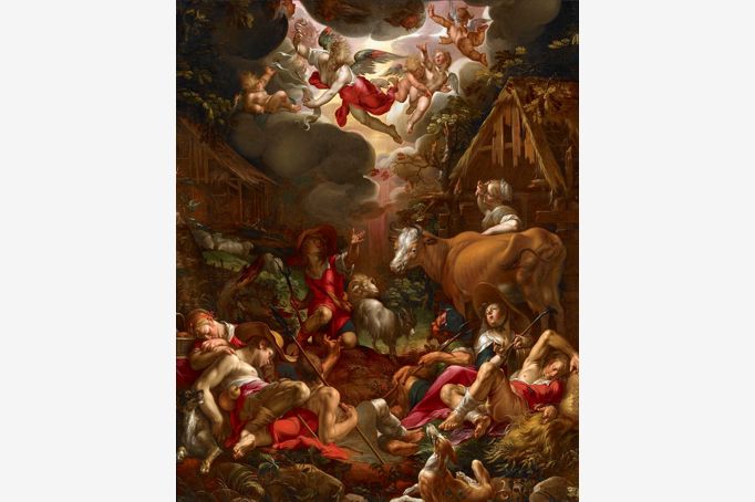 Wtewael - Annunciation to the Shepherds