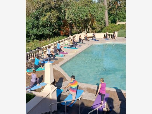 Yoga at Rienzi